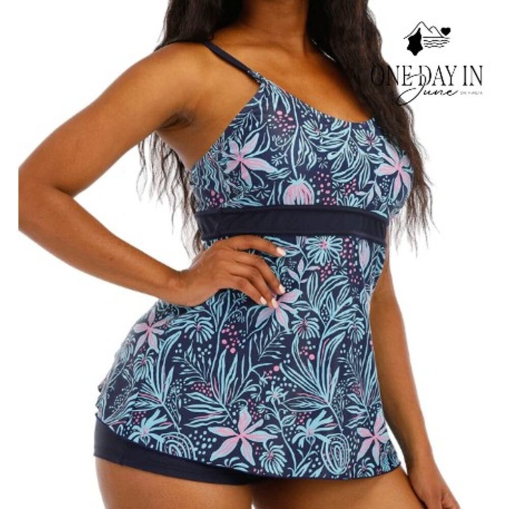 Zando Boyshort Tankini Swimsuit Size XL